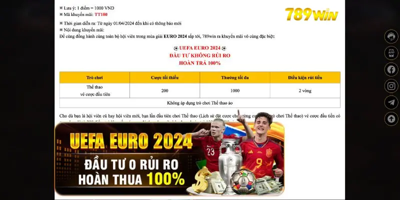 Hoàn thua 100% khi soi kèo thể thao